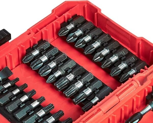 Amazon Basics 42-Piece Impact Driver Bit Set, Phillips, Slotted, Torx, One Size - Image 4